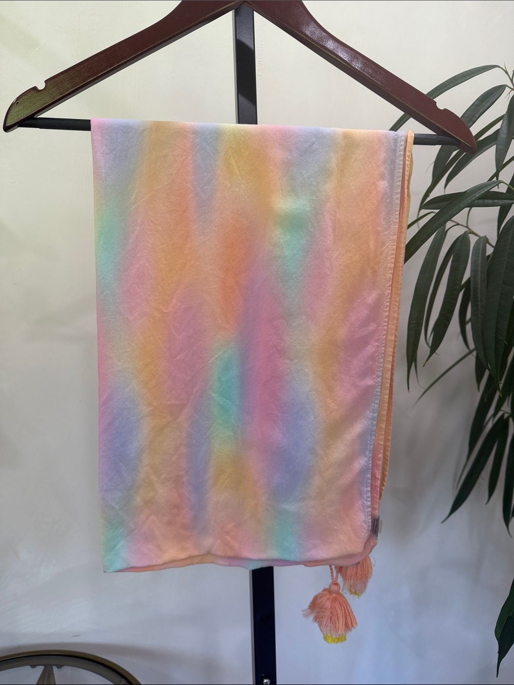New without tags PQSwim ombre pastel rainbow sarong.